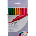 Pentel Arts Colour Pen (2.0mm) 18-Colour Set