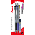 EnerGize Retractable Mechanical Pencil (0.5mm) with Lead and Erasers, 2PC Pack