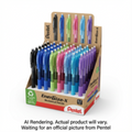 EnerGize-X Mechanical Pencil, (0.7mm) Assorted Colours, Open Stock Display, 72PCS