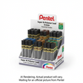 Pentel Hi-Polymer Super Lead Refill (0.5mm), 12 Leads per Tube, Assorted Display