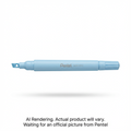 Illumina Flex Liquid Highlighter, Dual Tip - Chisel and Bullet, Pastel Blue