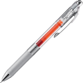 EnerGel Infree Retractable Liquid Gel Pen, (0.5mm) Needle Tip, Orange Ink