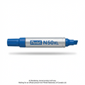 Pentel Pen Permanent Marker, Extra Bold Chisel Tip, Blue Ink