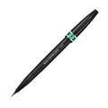 Pentel Arts Brush Sign Pen Artist, Ultra Fine Brush Tip, Green Ink