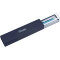 EnerGel Retractable Liquid Gel Pen, (0.7mm) Sky Blue Metal Body, Black Ink, Gift Case
