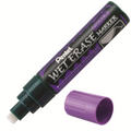 Pentel Arts Wet Erase Chalk Marker, Jumbo Chisel Tip, Violet Ink