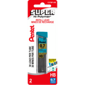 Hi-Polymer Super Lead Refill (0.7mm), HB, 30 Leads per Tube, 1PC Pack