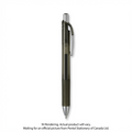 Pentel EnerGel Dark Colours Retractable Gel Roller, (0.7mm) Metal Tip, Olive-Black Ink
