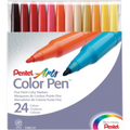 Pentel Arts Colour Pen (2.0mm) 24-Colour Set