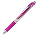 EnerGel Retractable Gel Roller, (0.7mm) Metal Tip, Magenta Ink
