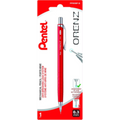 Orenz Retractable Mechanical Pencil (0.3mm) 1PC Pack, Red Barrel
