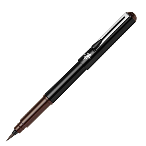 Pentel Arts Pocket Brush Pen Starter Set, Sepia Ink