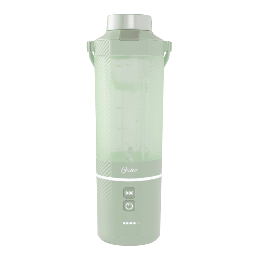 Oster 2227609 GoMAX Portable Blender in Matcha Green ? USB-C Rechargeable 20 oz Personal Blender with Anti-Jam Tech