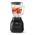 Oster 6-Cup Easy-to-Clean Smoothie Blender with Dishwasher-Safe Glass Jar, Black