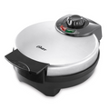 Oster CKSTWF2000033 8-Inch Belgian Waffle Maker ? Adjustable Temperature Control & Stainless Steel