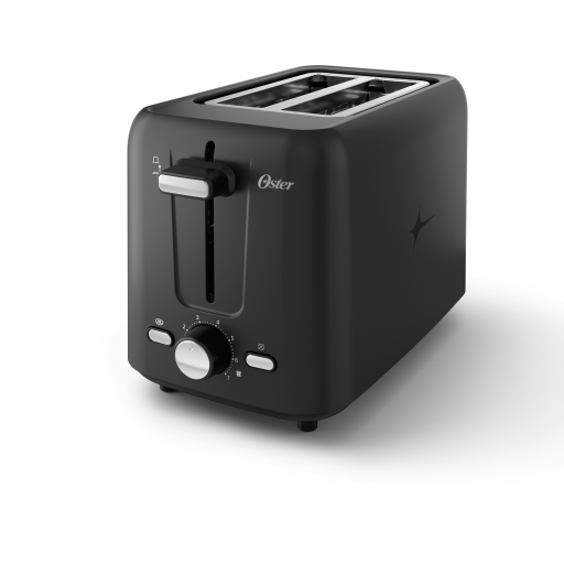 Oster 2152445 2-Slice Toaster ? Extra-Wide Slots and Custom Bagel Settings, Black Finish