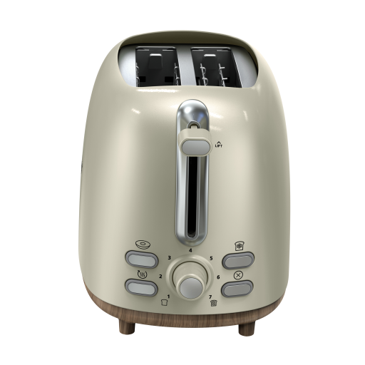 Oster 2-Slice Toaster with Extra Wide Slots, Oat Milk