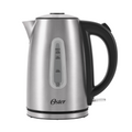 Oster 2136856 Electric Kettle, 1.7L Brushed Stainless Steel Body ? Rapid Boil 1500W Power & Auto-Shutoff