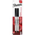Sharpie Permanent Markers, Ultra Fine Point, Black, 2 Count