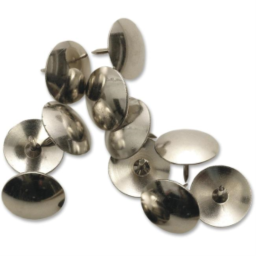 Nickel Plated 1/2" Dia., 5/16" Pin / 
Diam?tre de 1/2 po ? nickel?es ? tige de 5/16 po
