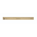 Wooden Ruler 30cm ? Recessed Edge / Regles en bois 30cm ? bord aminci