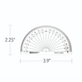 180? 4? Protractor ? Bulk / 
Rapporteur d?angle 180? de 4 po - en vrac