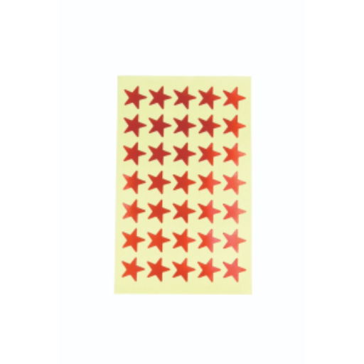 Red Stars, 350/Pkg. / 
?toiles rouges ? paquet de 350