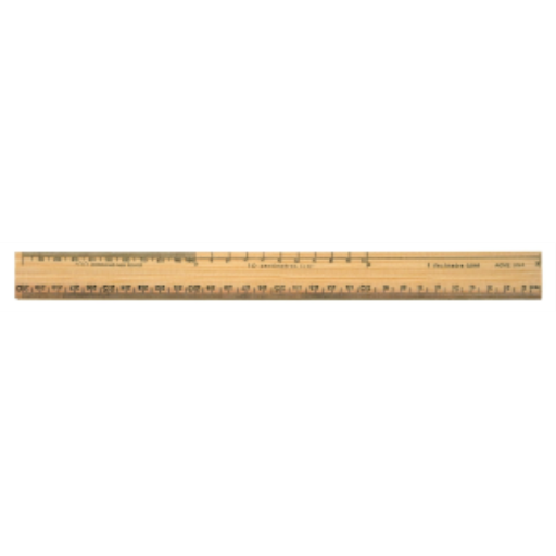 30cm ? Metric Scales, Plain Edge / 
30cm ? m?trique seulement ? ar?te ordinaire