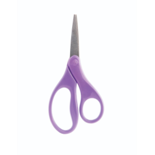 5? Antimicrobial Hard Handle Pointed Kids Scissors/ Ciseaux ? bouts pointus avec protection antimicrobienne poign?e dure pour enfants, 5 po
