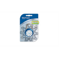 Combination Lock with Antimicrobial Protection - 2 Colours, 48mm/ 1-7/8? / 
Cadenas ? combinaison antimicrobien, 2 couleurs, 48mm/1-7/8 po