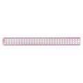 30cm Transparent Zero Centering Metric Grid Ruler
Grille m?trique transparente de 30 cm centr?e sur z?ro