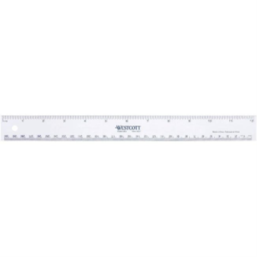 30cm/12? ? 1/16? & mm Scales / 
30cm/12 po ? 1/16 po et mm
