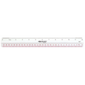 30cm/12" Finger Grip Ruler / 
30cm/12 po avec barre de prise