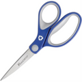 KleenEarth? 7? Straight Soft Handle Scissors ? Blue / Ciseaux poign?e douce droite KleenEarth?, 7 po ? bleu
