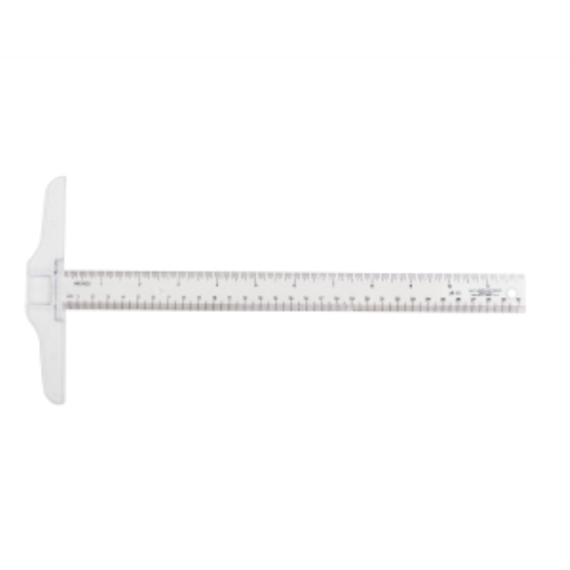 30cm/12? Plastic T-Square / ?querre en T de 30cm/ 12 po po en plastique