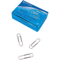 Nickel Plated Paper Clips 1-1/8" ? 28 mm Corrugated/Non Slip - 100 Per Box / Trombones nickeles1-1/8? ? 28 mm ondul? ? antid?rapant - 100 par boite