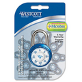 Combination Lock with Antimicrobial Protection - 4 Colours, 40mm/ 1-1/2? / 
Cadenas ? combinaison antimicrobien, 4 couleurs, 40mm/1-1/2 po