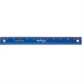 Stainless Steel Ruler 30cm/12" ? Inch/Metric, Assorted Colours / 30cm/12 po ? pouces/m?trique - couleurs assorties