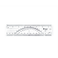 Metric Protractor Ruler with 1:500 and 1:1000 Scale, 15cm/6?
R?gle rapporteur m?trique avec ?chelles ? 1:500 et 1:000, 15cm/6 po