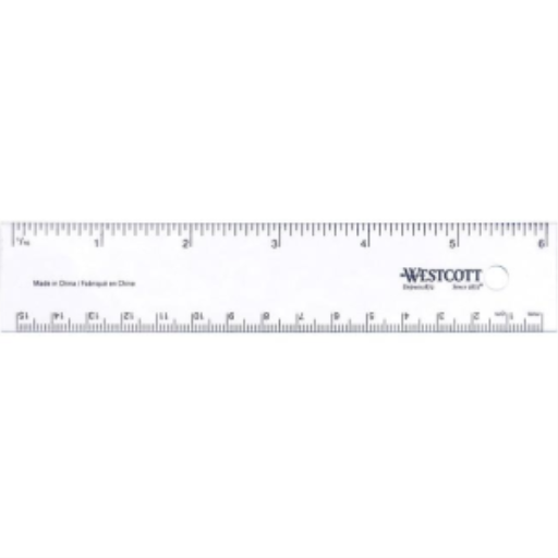 15cm/6? ? 1/16? & mm Scales / 
15cm/6 po ? 1/16 po et mm