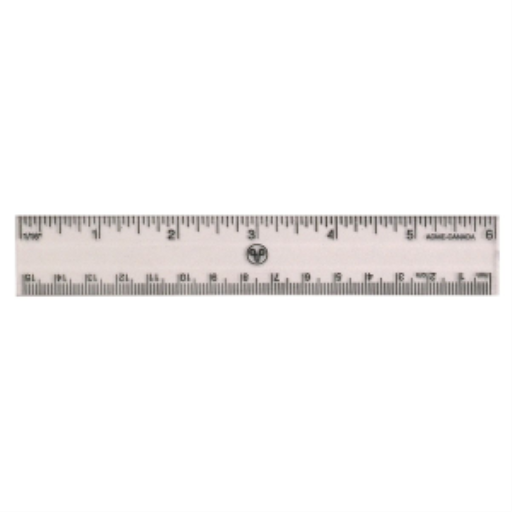 15cm/6? ? Inch/Metric Scaless / 
15cm/6 po ? pouces/m?trique