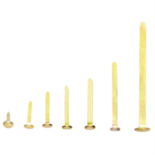 2? ? 50/Box ? Flat Head - Dia 12mm / 
2 po ? 50/bo?te ? t?te plate - dia 12 mm