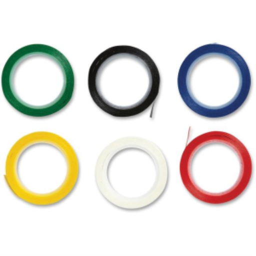 6 pk Coloured Artist?s Tape 
Ruban d'artiste de couleur, paquet de 6