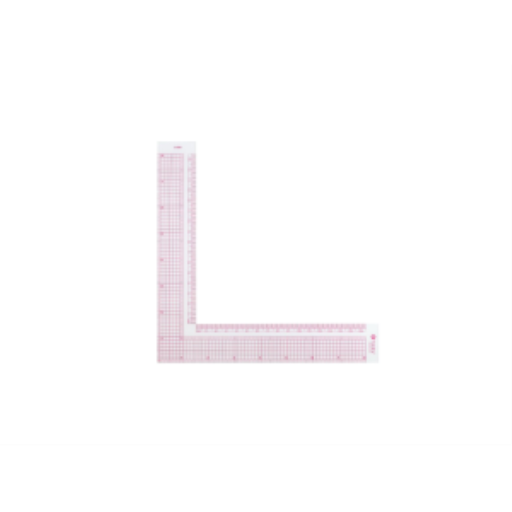 L-Square, Inch/Metric, 17cm / 8??querre en L, 17cm/ 8 po