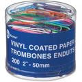 2" ? 50mm - 200 per Tub - Assorted Colours / 
2 po ? 50mm, couleurs assorties - 200 par bacs