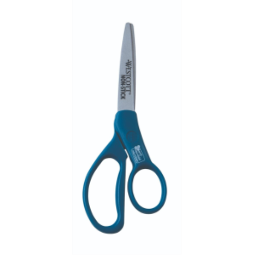 KleenEarth? 7" Student Non-Stick Antimicrobial Pointed Scissor - Teal / 
Ciseaux antiadh?sifs antimicrobiens KleenEarth? ? bouts pointus, pour ?coliers, 7 po - sarcelle
