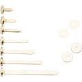 No. 1 ? Fits 3/8? - 1?, 100/box / 
n?1 ? attache de 3/8 po - 1 po, 100/bte