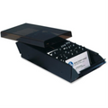 Business Card File ? Holds 600 Cards / 
Classeur pour 600 cartes professionnelless