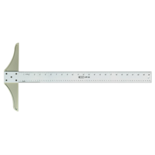 24? Aluminum T-Square / ?querre en T de 24 po en bois et en aluminum