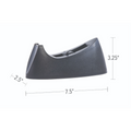 Tape Dispenser Rounded Design ? Black / Devidoirs de Ruban Adhesif Mod?le arrondi ? noir